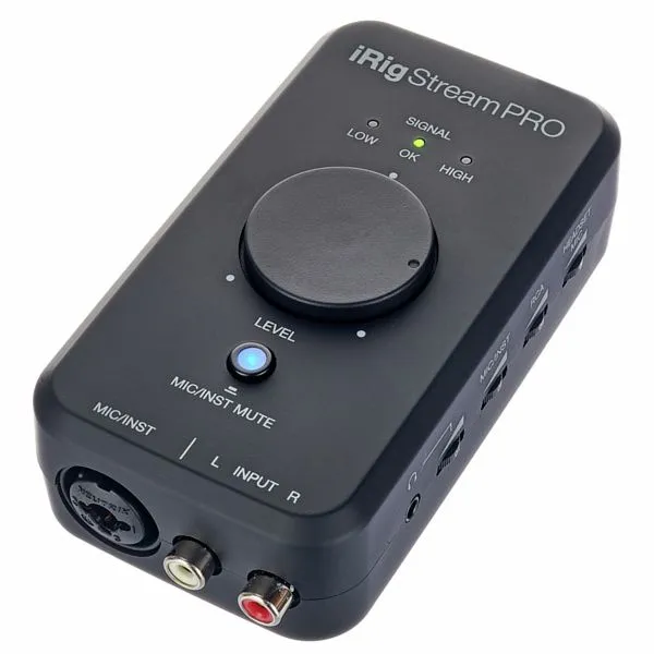 Ik Multimedia Irig Stream Pro | Streaming Audio Interface For Ios, Android, Mac/pc