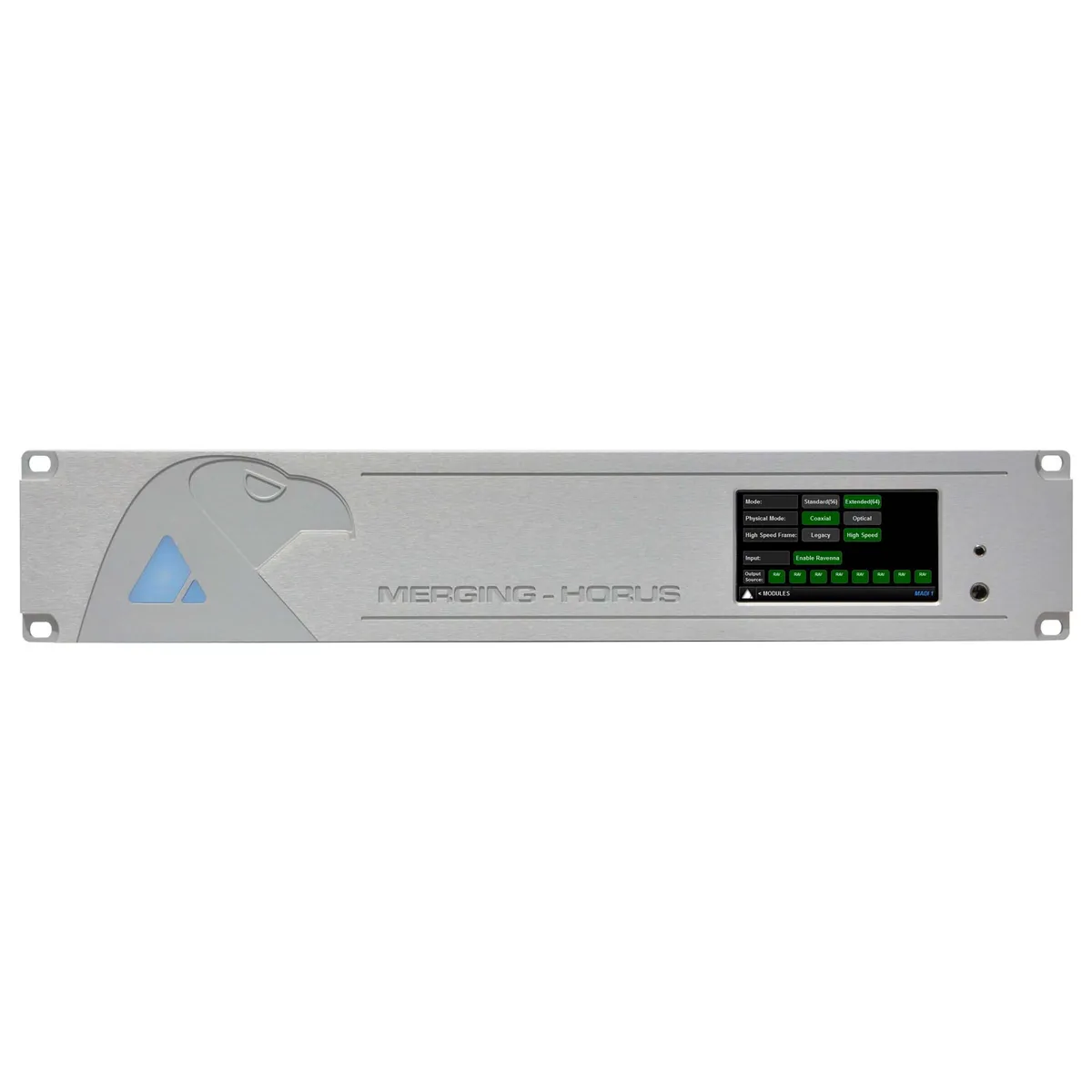 Merging Horus |AD/DA Converter With Madi Aesebu And Ravenna I/o Plus Three Ad Slots And Three Da Slots
