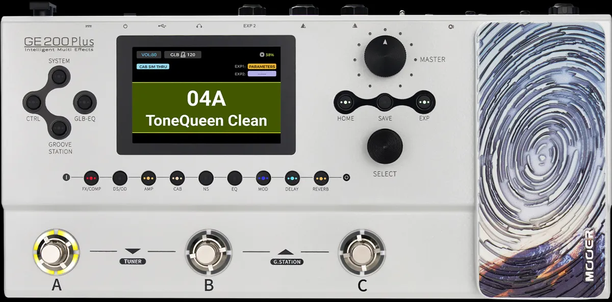 Mooer GE200 Plus multi-efekt procesor