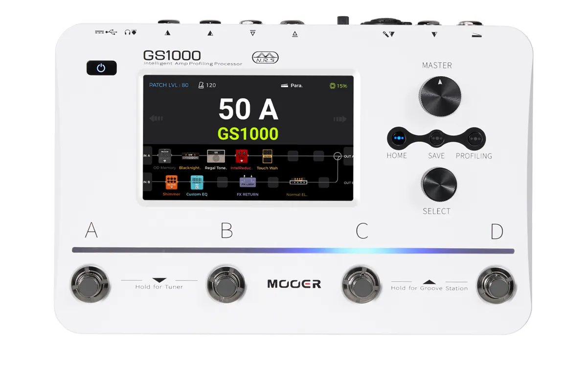 MOOER GS1000 Intelligent Amp Profiling Processor