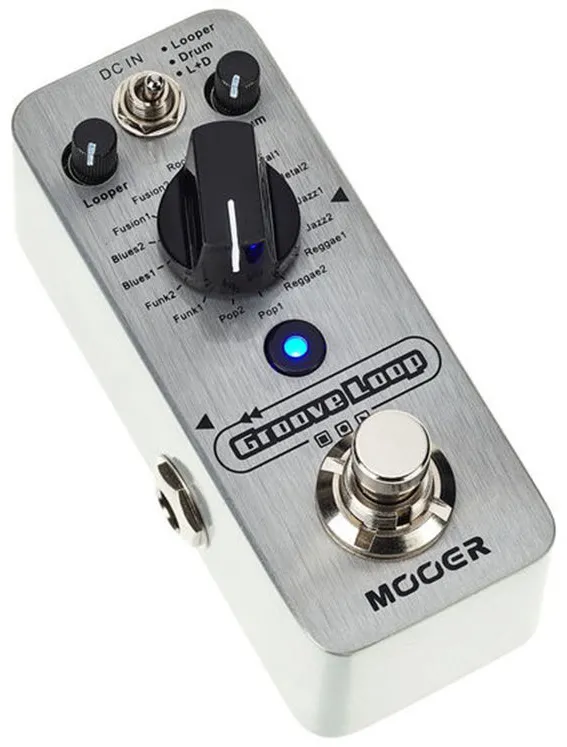 Mooer MLP2 Groove Loop drum machine i looper pedala