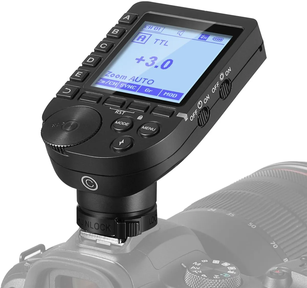 Neewer QPRO-C, 2.4G TTL bežični okidač bljeskalice za Canon kamere