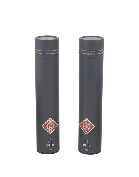 Neumann KM 184 Stereo set - crni