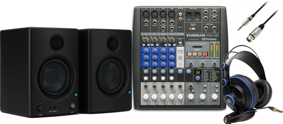 PreSonus AR8 Bundle komplet