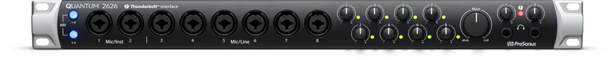 Presonus Quantum 2626 | Thunderbolt 3 Audio Interface+Trajna licenca za Studio One Pro 7
