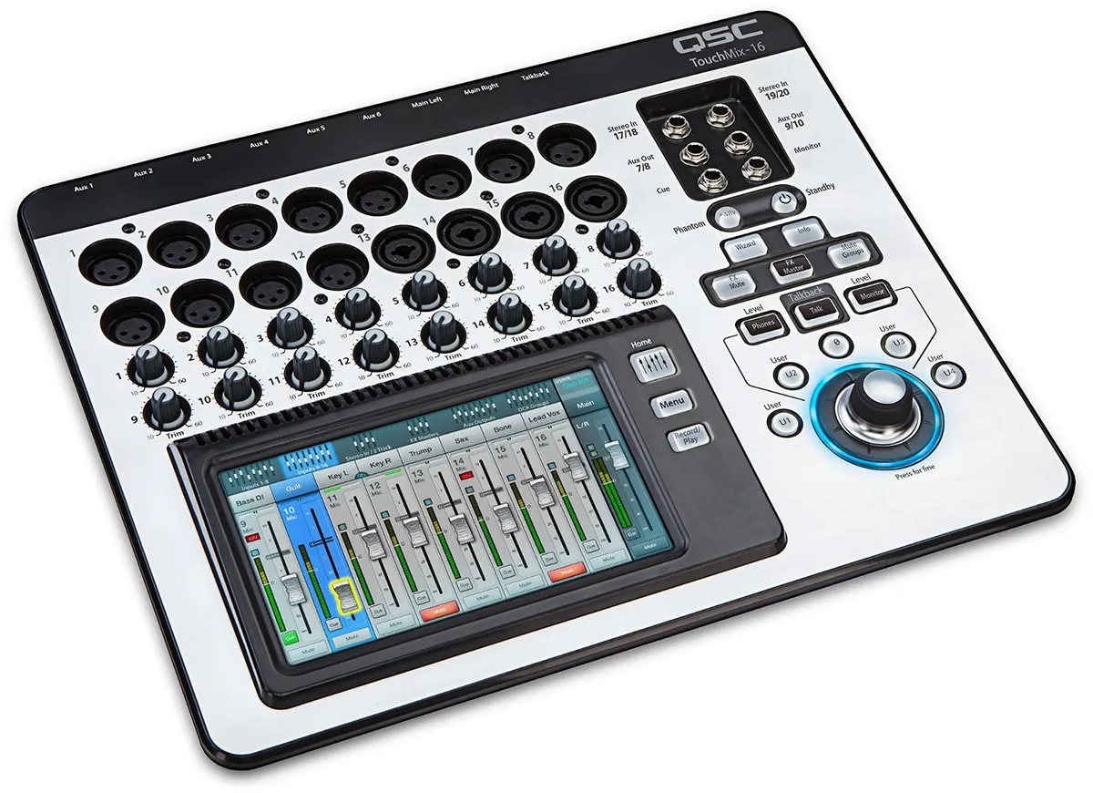 QSC TouchMix-16 iPad mikser