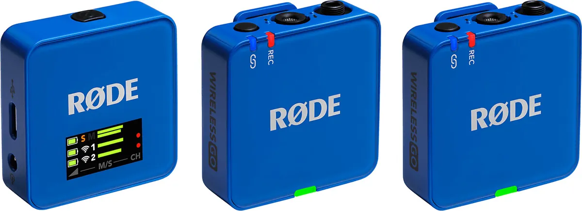 RODE Wireless GO (Gen 3) Cobalt bežični mikrofonski sistem