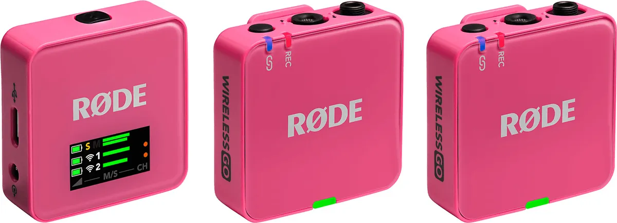 RODE Wireless GO (Gen 3) Pink bežični mikrofonski sistem