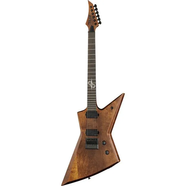 S by Solar E1.6AAN-27 Aged Natural Matte električna bariton gitara sa gig bagom
