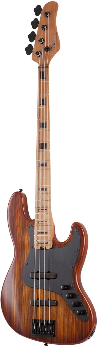 Schecter J-4 Exotic Faded Vintage Sunburst bas gitara