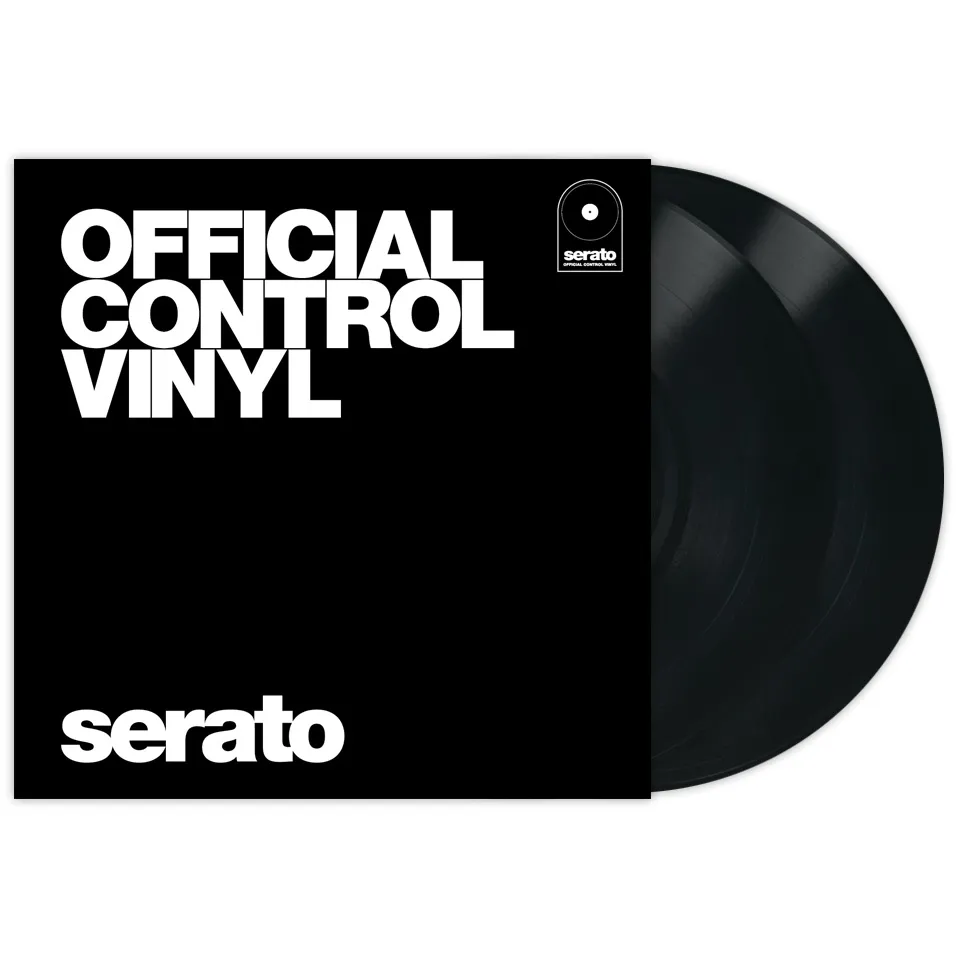 Serato Performance-Serie Vinyl BLACK  kontrolne vinil ploče (Par)