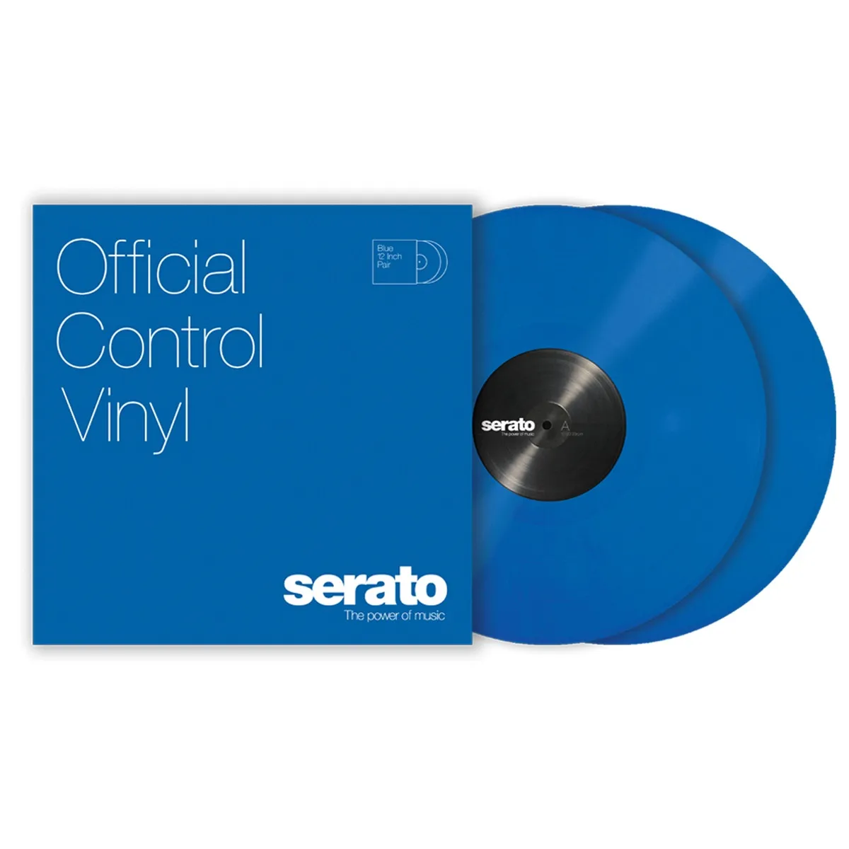 Serato Performance-Serie Vinyl BLUE kontrolne vinil ploče (Par)