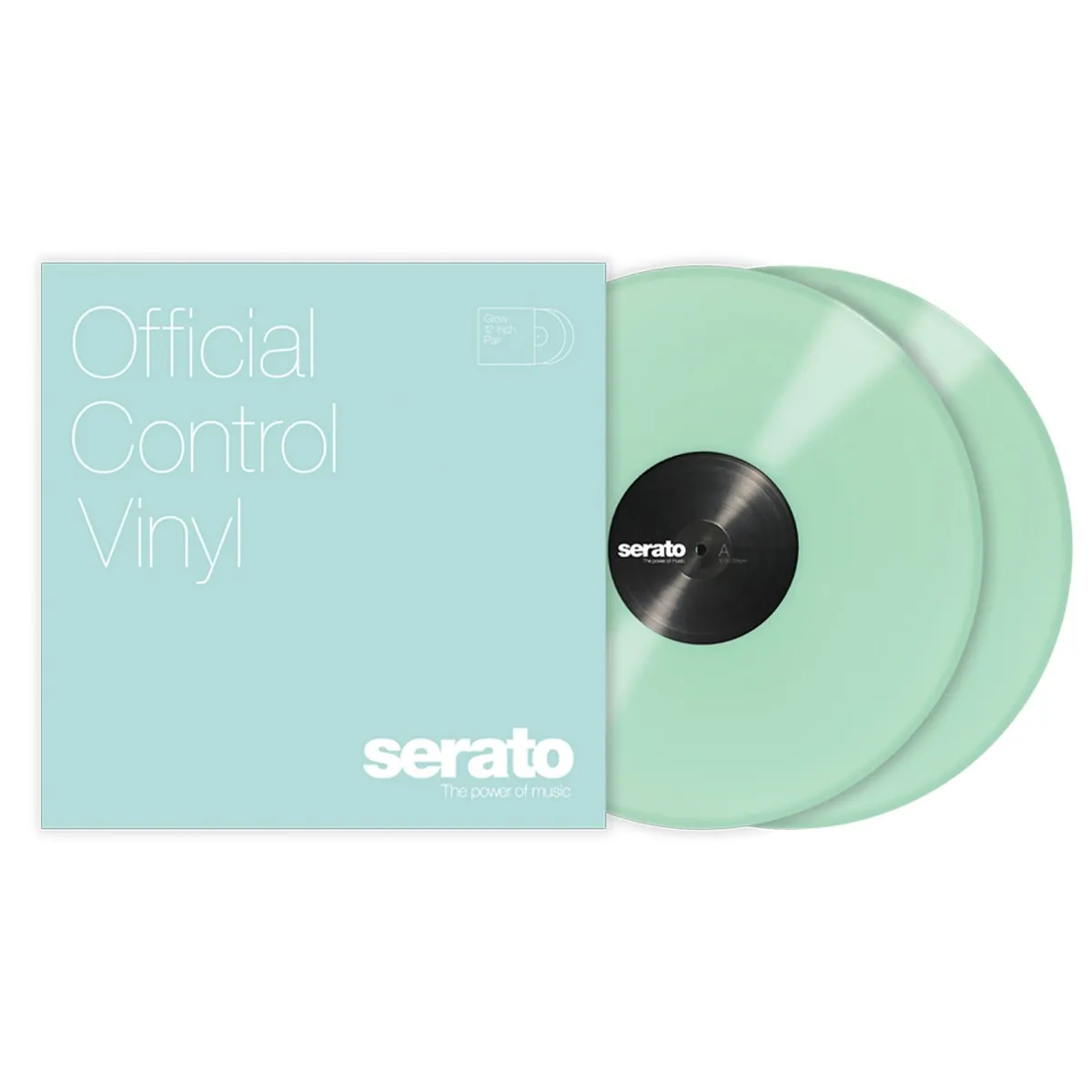 Serato Performance-Serie Vinyl GLOW IN THE DARK kontrolne vinil ploče (Par)