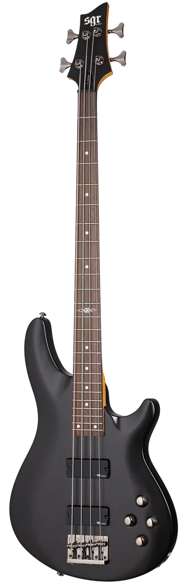 SGR by Schecter C-4  Midnight Satin Black (MSBK) SKU # 3818