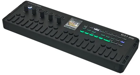 Sonicware ELZ_1 play black synthesizer