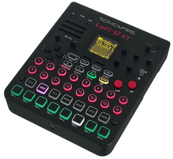 Sonicware Lofi-12 XT sampler i sekvencer