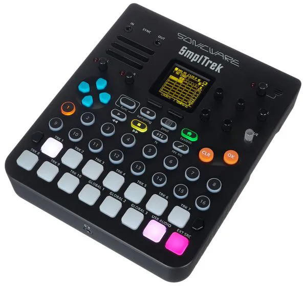 Sonicware SmplTrek sampler i sekvencer