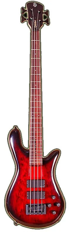 Spector ReBop4DLX FM Black Cherryburst