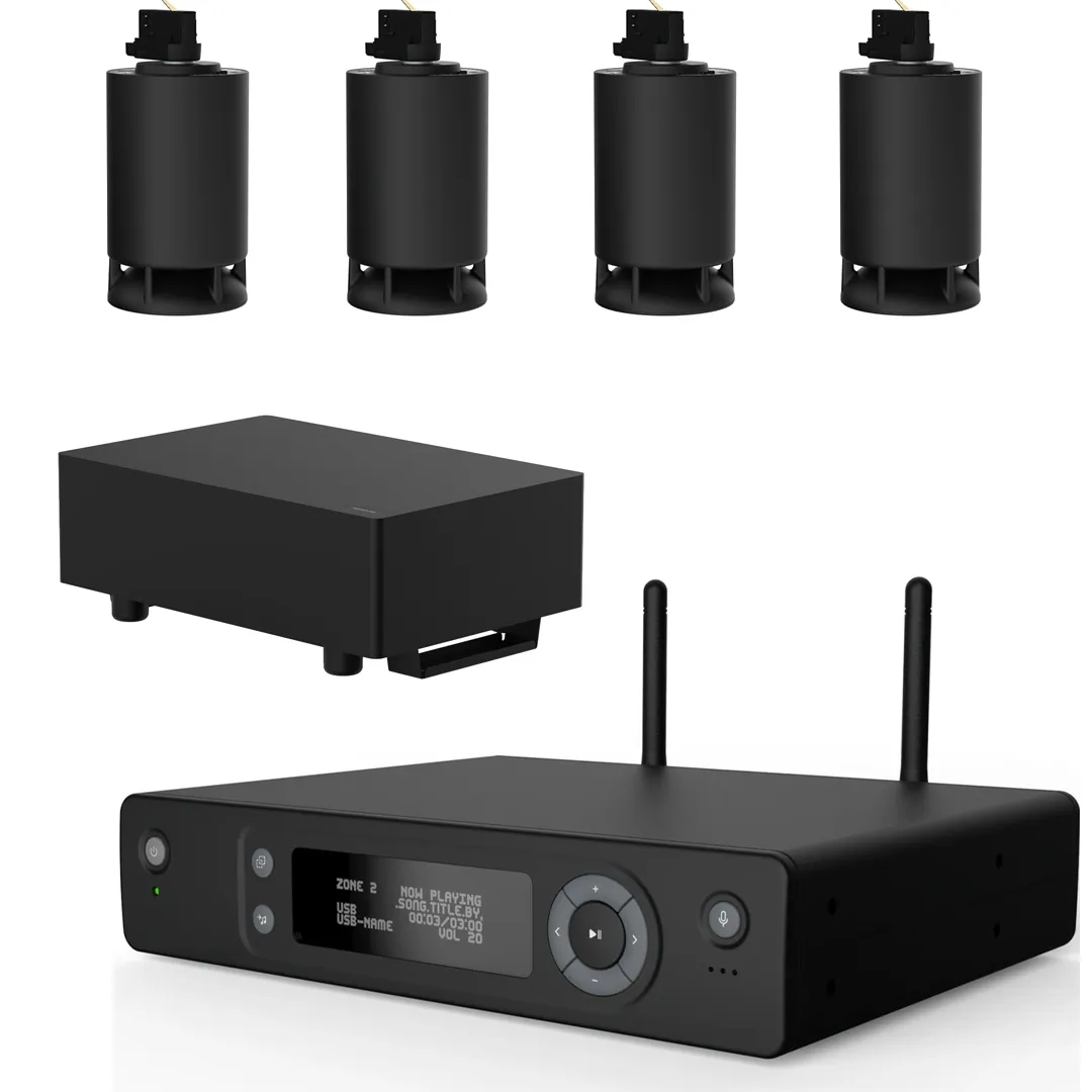 Spottune BUNDLE 5 - Spottune Stream + 4x Omni Track speaker + Sub