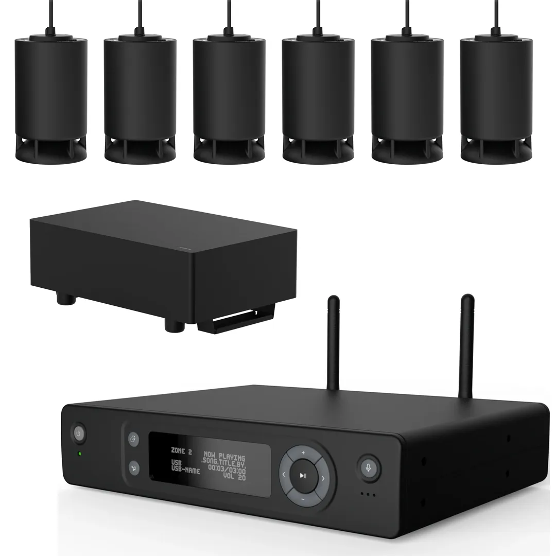 Spottune BUNDLE 8  Spottune Stream + 6x Omni Cord + Sub