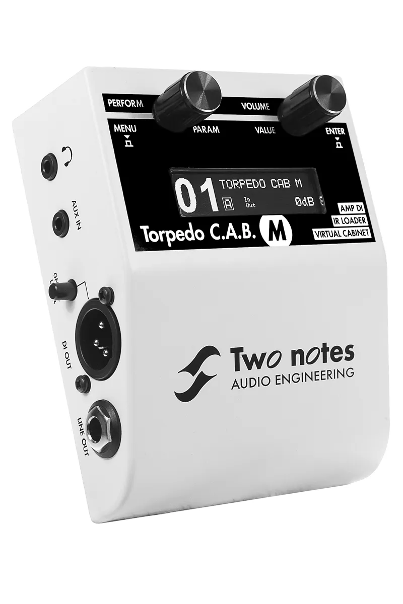 Two Notes Torpedo C.A.B. M  | Amp DI/IR Loader/Virtual Cabinet