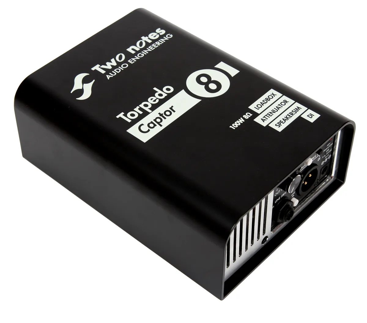 Two Notes Torpedo Captor 8 Ohms | LoadBox/Attenuator/SpeakerSim/DI Box