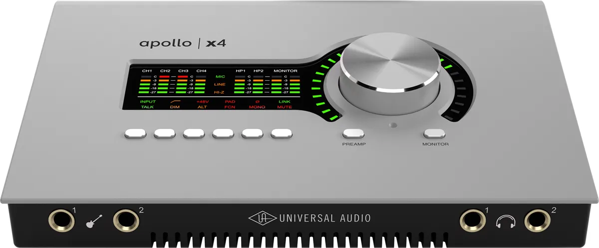 Universal Audio Apollo x4 | Gen 2 Essentials+