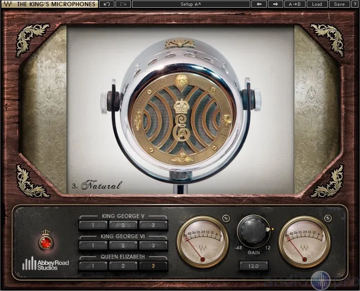 Waves Abbey Road The Kings Microphones plugin