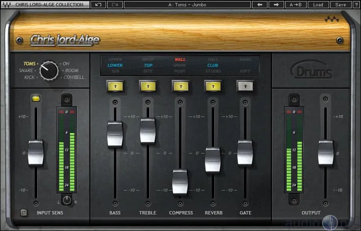 Waves CLA Drums plugin
