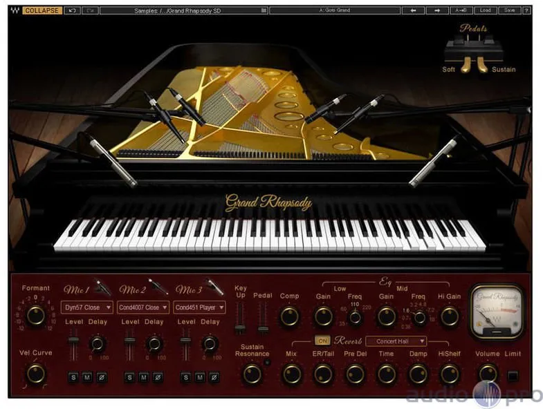 Waves Grand Rhapsody Piano plugin