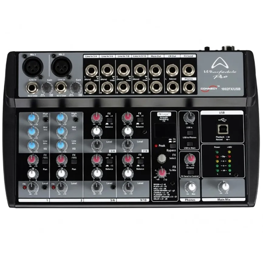 Wharfedale Pro Connect 1002FX/USB mikser