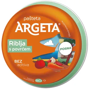 Argeta riblja pašteta sa povrćem 80 g