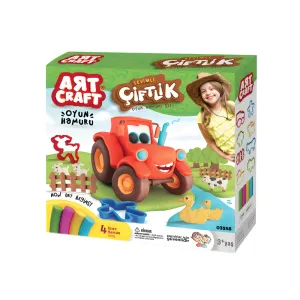 Art Craft testo za modelovanje – set Traktor, 200 g