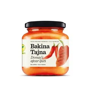 Bakina tajna ajvar ljuti 550 g