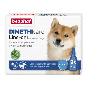 Beaphar Dimethicare Line On M – 3 x 3ml