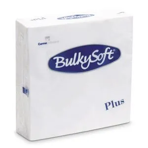 BulkySoft Plus salveta bela 38x38cm 40/1 2sl (42 pak)