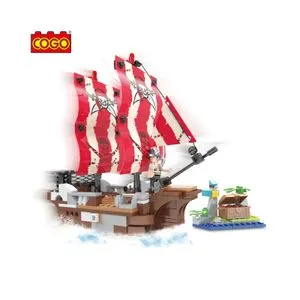 COGO Pirati 3u1 konstruktor gusarski brod