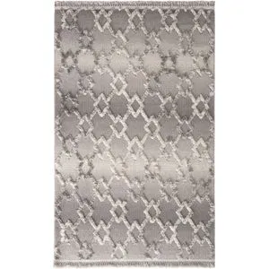 Conceptum Hypnose Sakura 2203 - Sivi Tepih (100 x 350 cm)