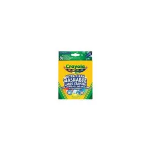 Crayola Perive Voštane Bojice 8 Kom