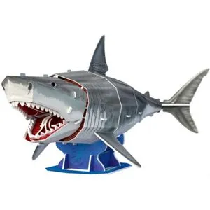 Cubic Fun Puzzle Great White Shark Ds1098H