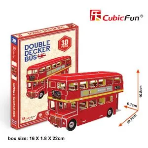 Cubicfun Puzzle Double Decker Bus S3018