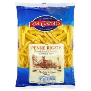 Del Castello Penne Rigate No.49 testenina od durum pšenice 500 g