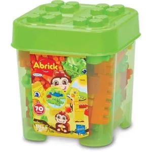 Ecoiffier Set Kockica 70 Kom