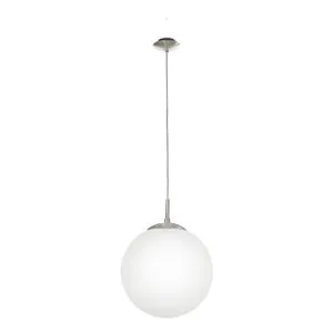 Eglo Rondo visilica/1 e27 ¤300 nikl/mat/opal 