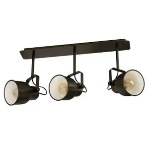 EGLO spot lampa MITCHLEY E27 3 grla tamna bronza 57,5 cm 43387