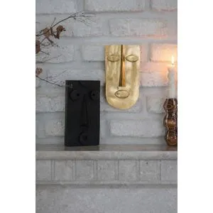 Ers2402 GoldBlack Decorative Wall Accessory Set (2 Pieces)