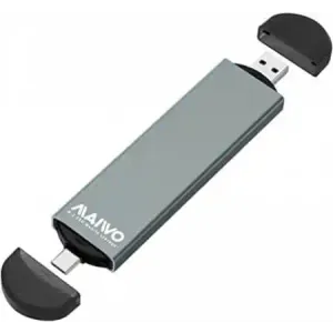 Externo kućište za M.2 NVME/SATA 3.2 Tip C/USB A Maiwo K1683P2