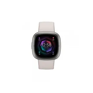 FitBit Sense 2 Lunar White/Platinum Aluminum