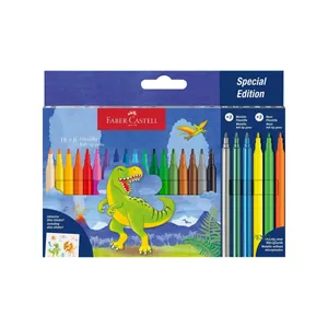 Flomasteri školski Faber-Castell Dinosaur, 24 komada