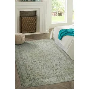 Folk Chenille - Zeleni Tepih BA 27 (75 x 230 cm)